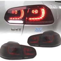 FANALI VOLKSWAGEN VW GOLF 6 08-12 LED ROSSO AFFUMI