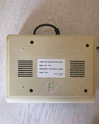 commodore computer cassette date unit