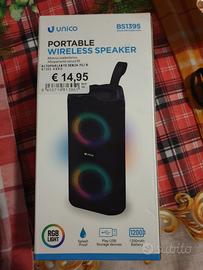 Cassa speaker portatile Unico 