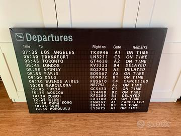 Quadro orario aeroporto Maisons du Monde