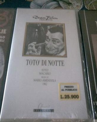 VHS Film Totò di Notte sigillata nuova