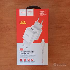 Caricabatterie USB con Cavo USB-C Universale
