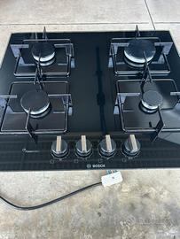 Bosch Piano cottura a gas cm 60 - vetro nero