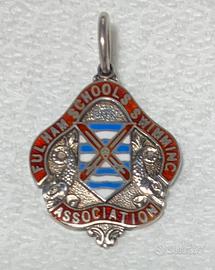 Medaglia Arg.  925 eSmalto 1934 - Fulham Schools