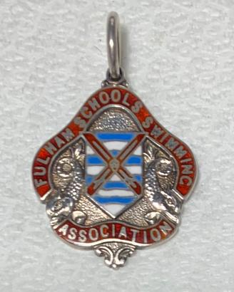 Medaglia Arg.  925 eSmalto 1934 - Fulham Schools