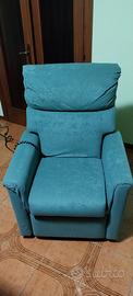 Poltrona Alzapersona Reclinabile massaggi