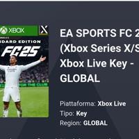 X BOX SERIE X FIFA 25 digital edition