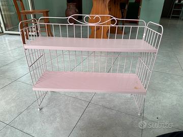 FALKHÖJDEN Ikea - Scaffale da scrivania rosa