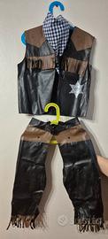 Costume carnevale sheriffo 5 anni