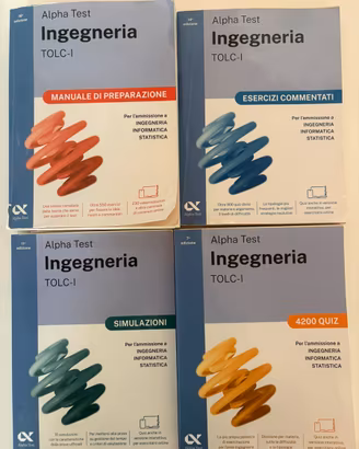 Kit Alpha Test TOLC-I 4 libri