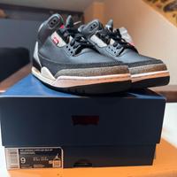 Jordan 3 x Levi’s Black Denim 42,5