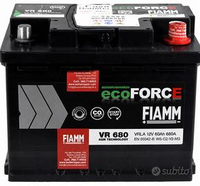 Batteria Fiamm molto potente tecnologia  AGM