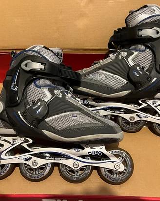 Rollerblade Fila Helix 56 con protezioni