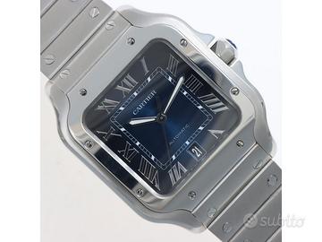 Cartier Santos Large Blu WSSA0030 Anno 2024