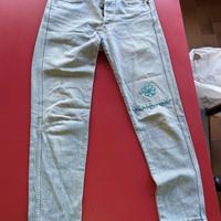 Jeans chiari donna taglia 42 (32 usa)
