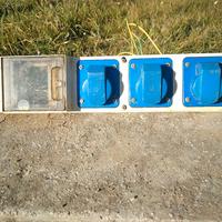 Presa TRIPLA 220 V. ..16 A