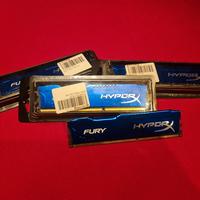 4 RAM KINGSTON HyperX Fury DDR3
