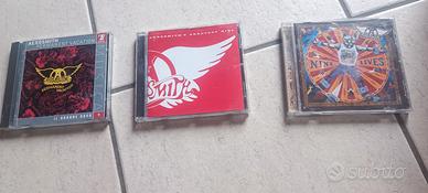 3 CD originali Aerosmith