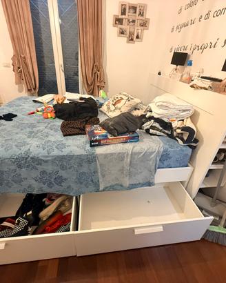 Letto contenitore brimnes