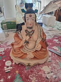 Statua Buddha Orientale vintage,Resina