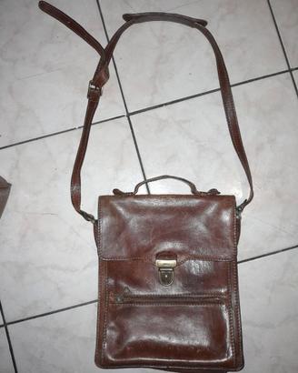 Borsellino  uomo pelle vintage