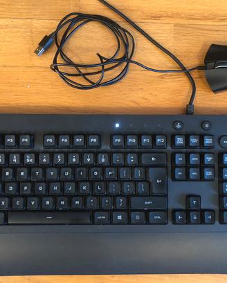 Logitech G213 + mouse Razer