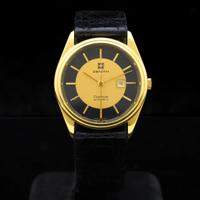 Zenith Captain unisex 32mm 80s 18kt gold automatic