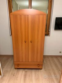 Armadio bambini Nora Giordani colore Noce