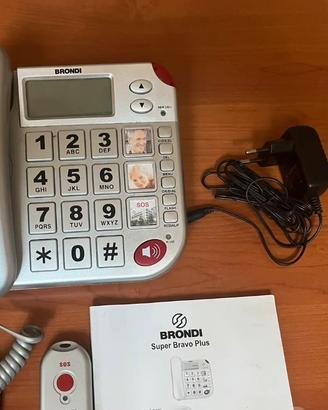 Telefono con allarme salvavita