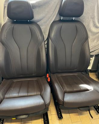 Kit Sedili in pelle marrone Bmw x5 F15