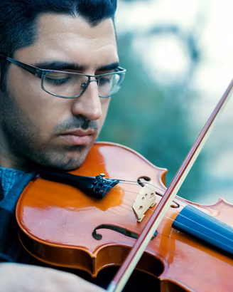 Violino classico per musica funerale