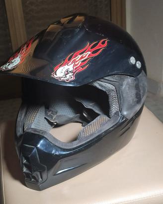 Casco motocross 