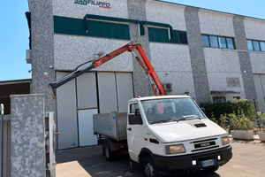 Iveco Daily 35 Ribaltabile + Gru Fassi F20