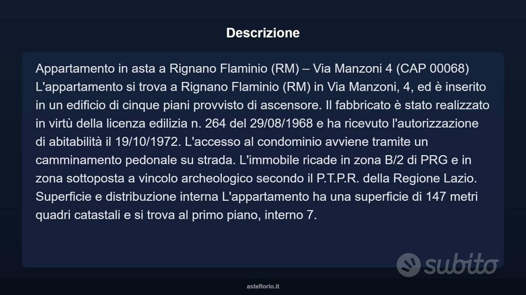 Appartamento – Rignano Flaminio, Roma Capitale - Vista 4