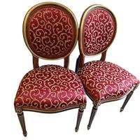 Coppia sedie in stile