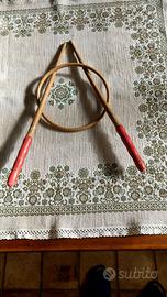 ANTICO GIOCO BASTONCINI E CERCHIETTO