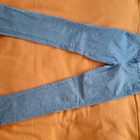 Pantaloni tipo jeans 5 tasche, bambino 10 anni