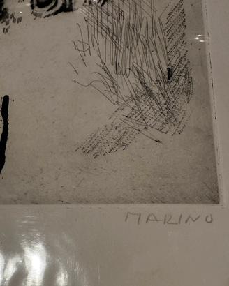 Marino Marini "Luci di Danza" 1973 Acquaforte-Cert