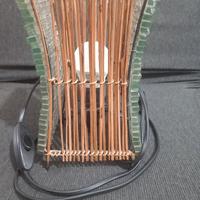 lampada asiatica da tavolo vintage 