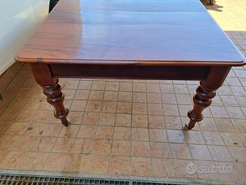 Tavolo inglese a manovella