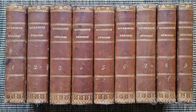 Libri antichi Bourrienne - Memorie di Napoleone 