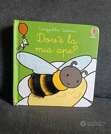Libro tattile Usborne, bambini Dov'è la mia ape?