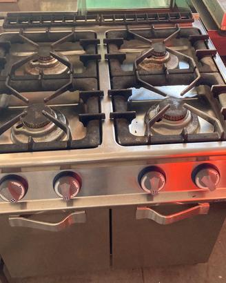 cucina ristorante 4 fuochi prof 60