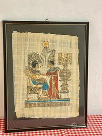 Dipinti tradizionali egizi su papiro