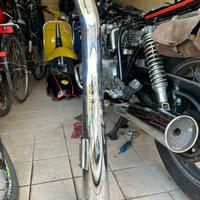 Scarico 4 in 1 per suzuki gsx d epoca