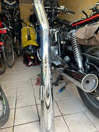 Scarico 4 in 1 per suzuki gsx d epoca