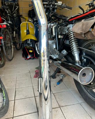 Scarico 4 in 1 per suzuki gsx d epoca