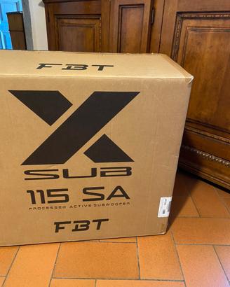 Sub fbt 115 Sa come NUOVO 1200w