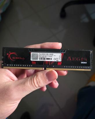 RAM G.Skill Aegis DDR4 16GB 3200MHz CL16