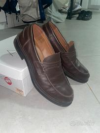 mocassini in pelle uomo 42